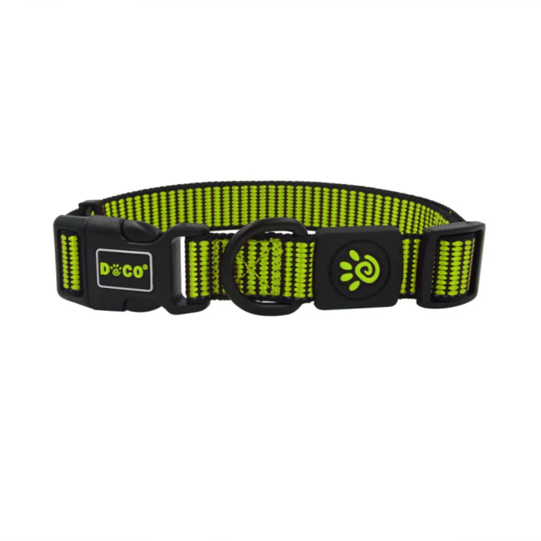 Doco+ Martini Bean Collar (Dcs008) – Lemon, Large (L)