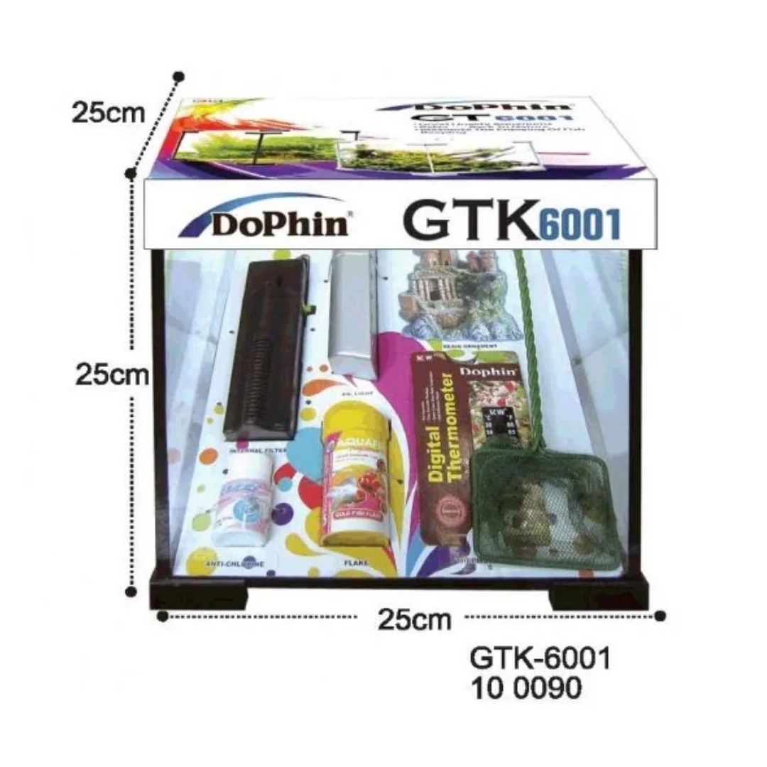 KW Zone GTK6001 Glass Tank (Set)-15.6 Litre