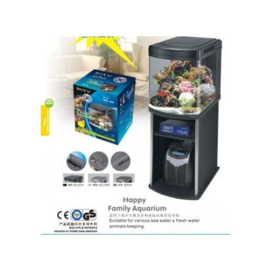 Boyu Marine Aquarium With Cabinet 520Lx580Wx630H(Mm)[Hs-62]