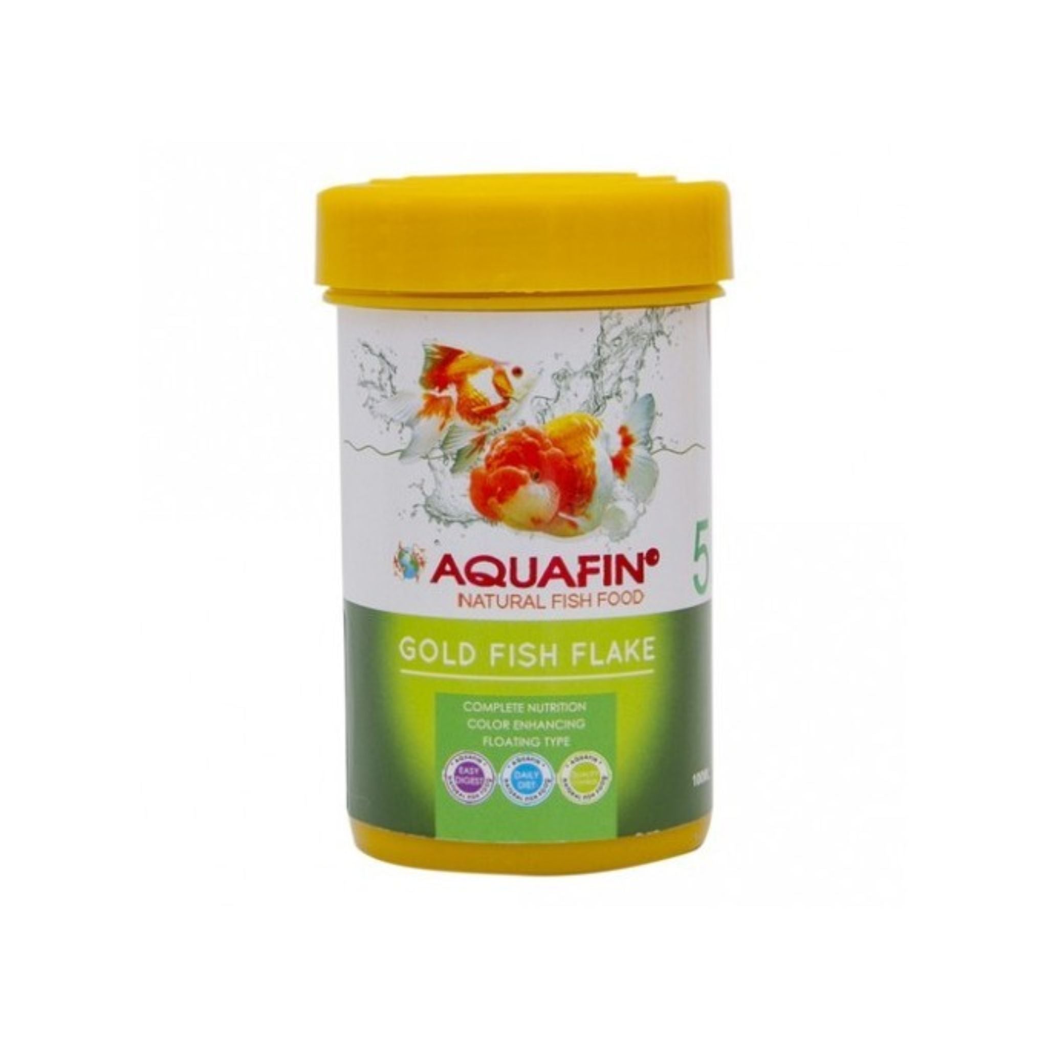 KW Zone Aquafin Gold Fish Flake Food - 1000ml