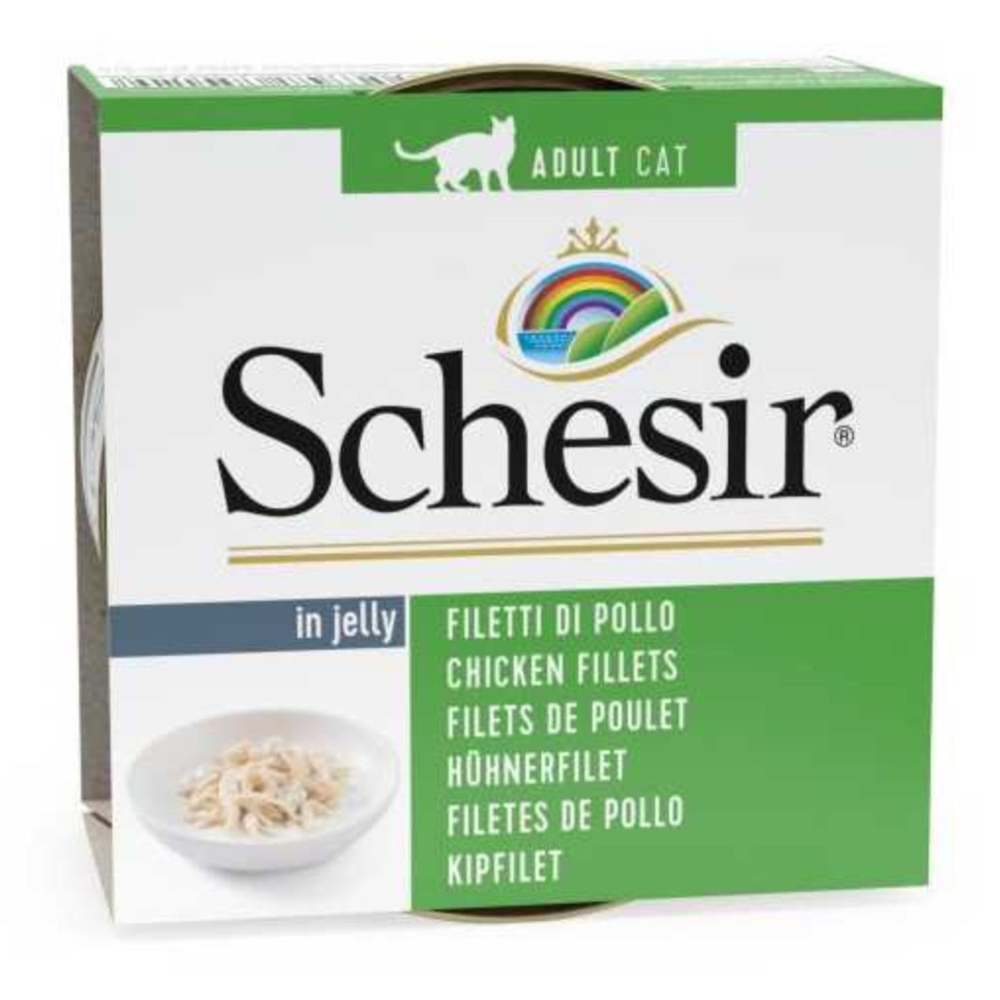 Schesir Cat Wet Food With Chicken Fillets - 85g