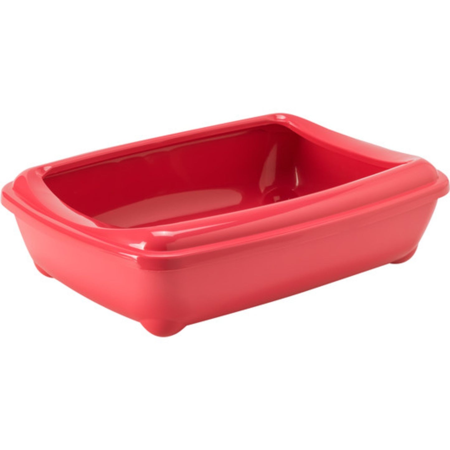 Moderna Arist O Cat Litter Tray Spicy Coral - 49.9x37.6x13.8cm