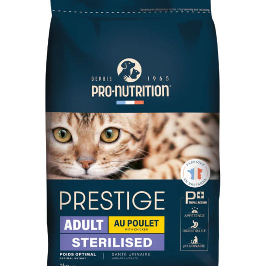 Pro Nutrition Prestige Adult Sterilised Chicken Cat Dry Food 2Kg