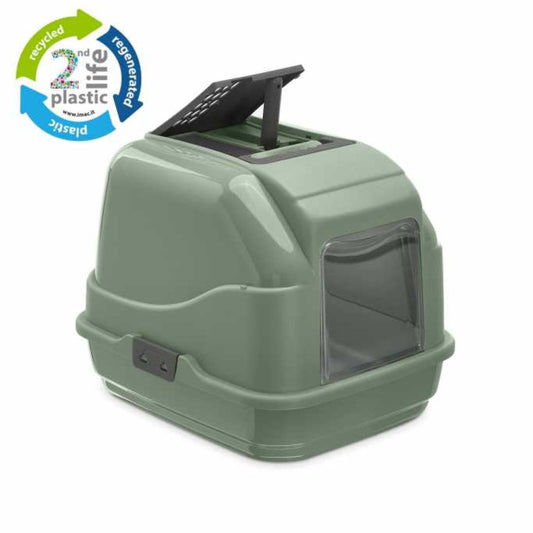 Imac Easy Cat Toilet 50x40x40cm – Grey, Second Life Plastic