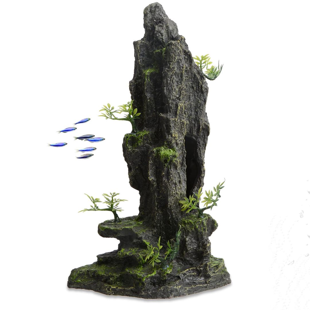 Karis Aquarium Ornament – Large Cave Decoration – 20×11×9 cm