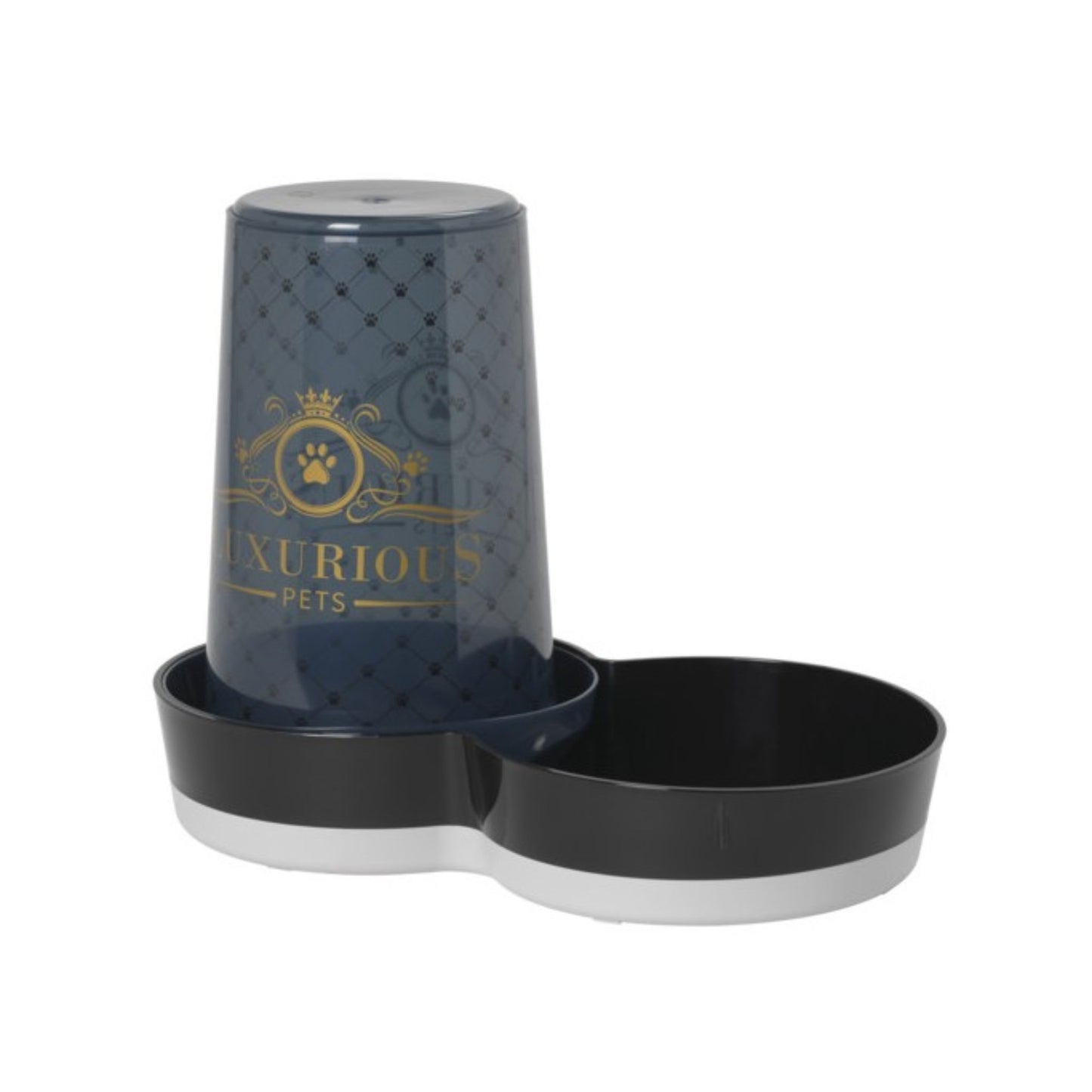 Moderna Tasty Pet Dispenser Bowl Black - XL