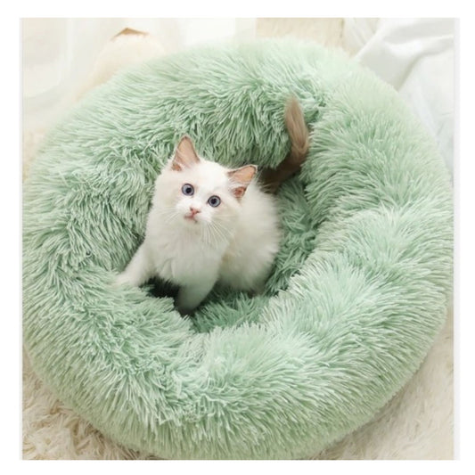 Pado Pet Fluffy Donut Cushion Green XL - 70x20cm