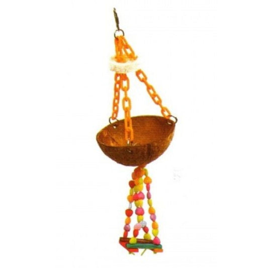 Vanpet Hanging Nest For Birds Small & Medium Size - 45.2x10cm