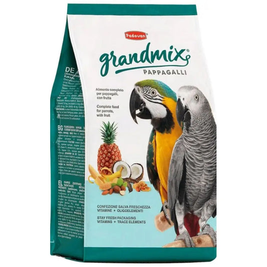 Padovan GrandMix Parrot Food Pappagalli Seed Mix – 2kg