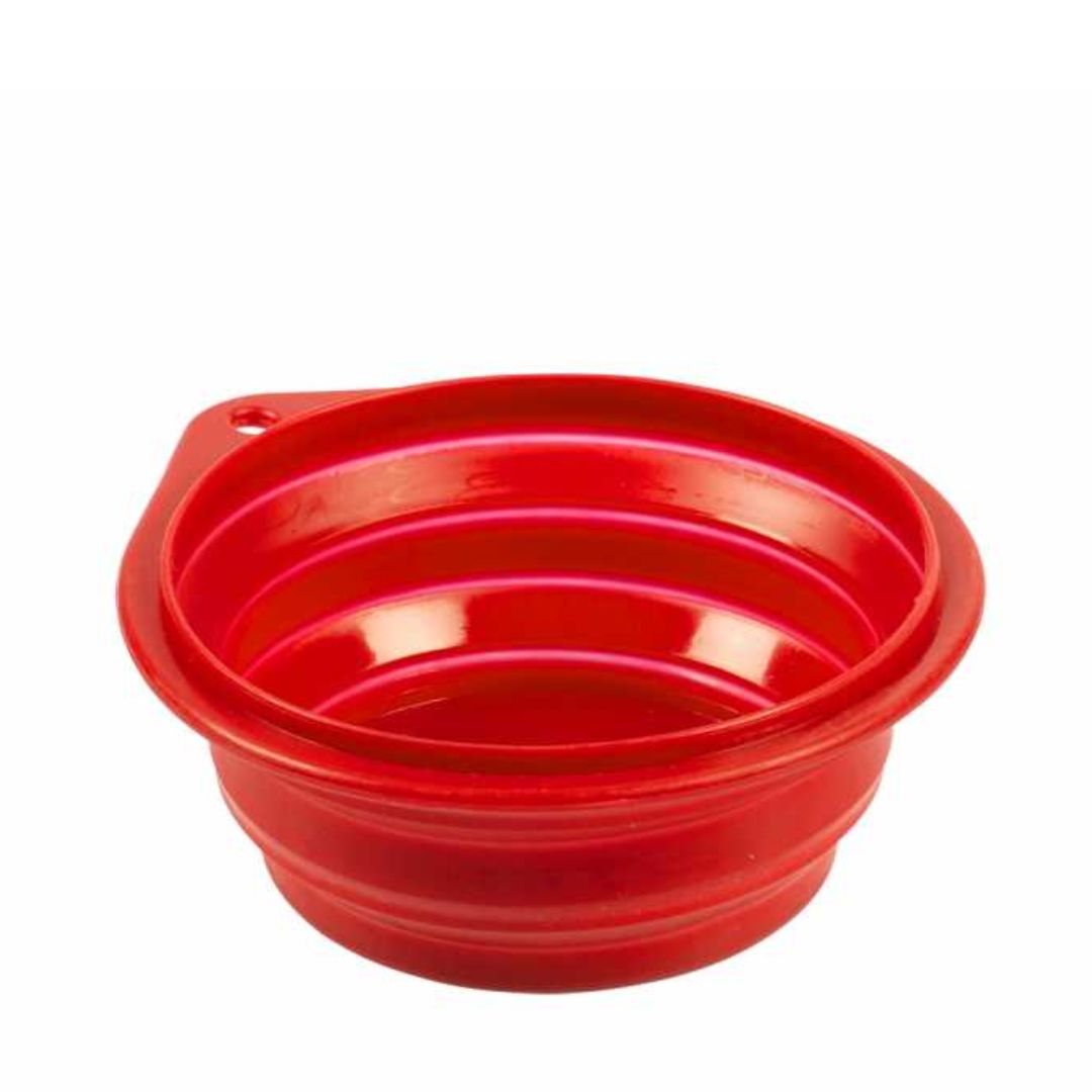 Duvo+ Silicone Travel Bowl – 250ml, 11cm, Portable Pet Feeder