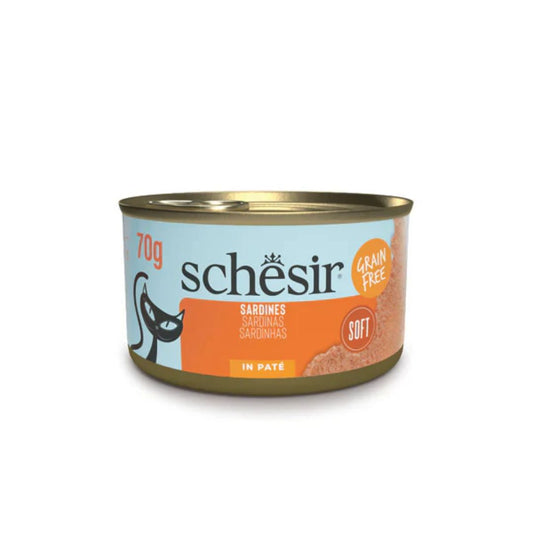 Schesir Cat Grill Pate Sardines - 70G