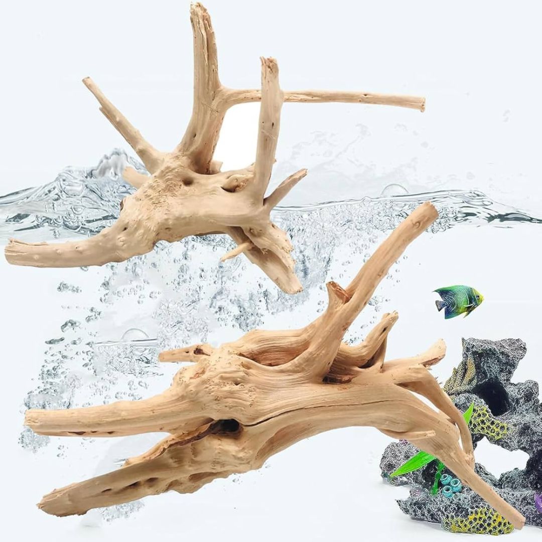 Karis Aquarium Ornament – Mini Driftwood Look – 12×5×4 cm