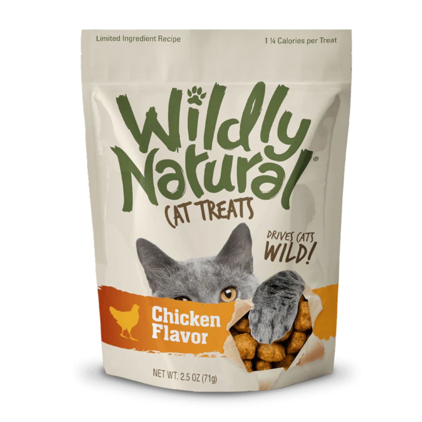 Fruitables Wildly Natural Chicken Flavour Cat Treats - 71g