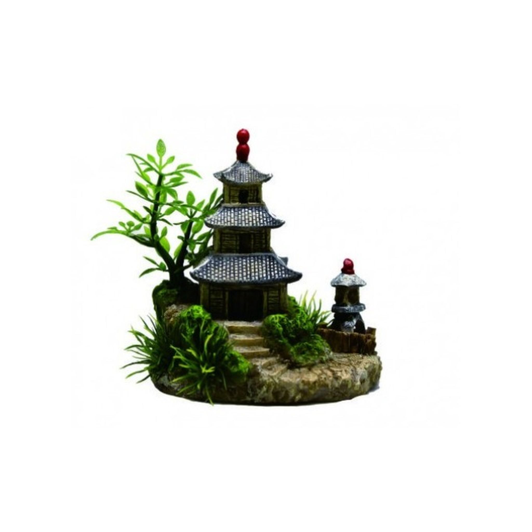 Yusee Aquarium Decoration Artificial Plant - 12x8.5x11cm