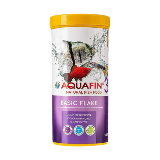 KW Zone Aquafin Basic Flake Fish Food [Volume - 100ml]