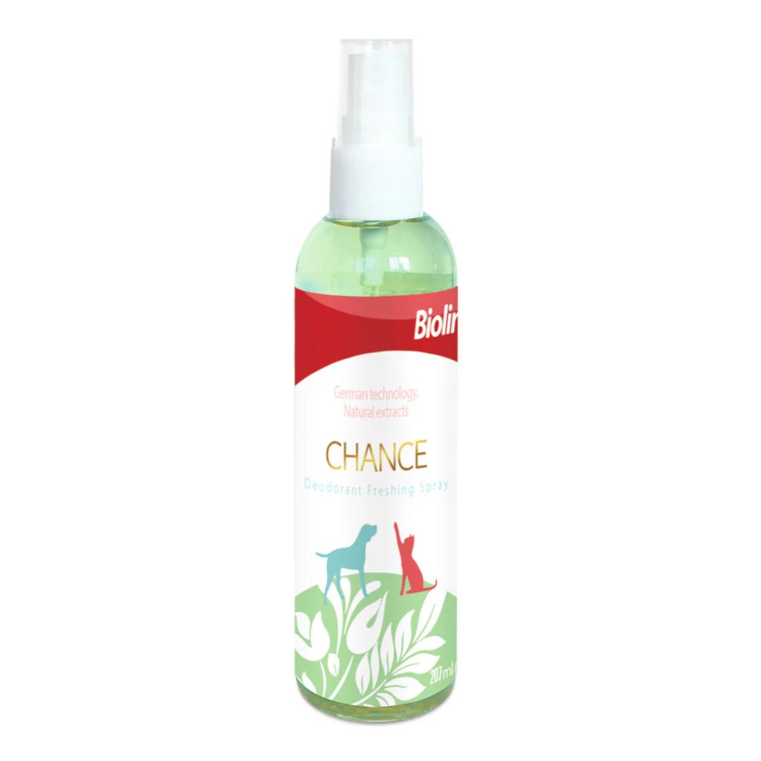 Bioline Deodorant Freshing Spray Chance Fragrance For Pets - 207ml
