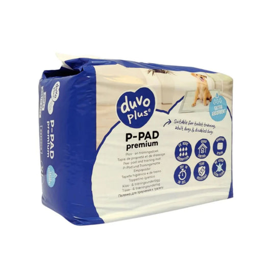 Duvo+ Pet Pads Premium XL – 60x60cm, 30pcs, Unscented