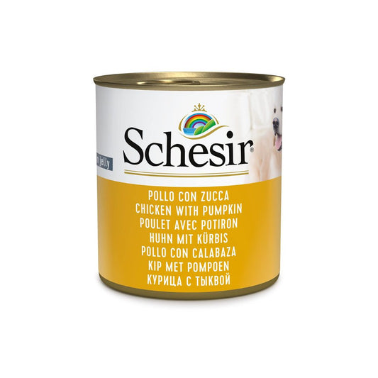 Schesir Dog Wet Food Chicken with Pumpkin 285G