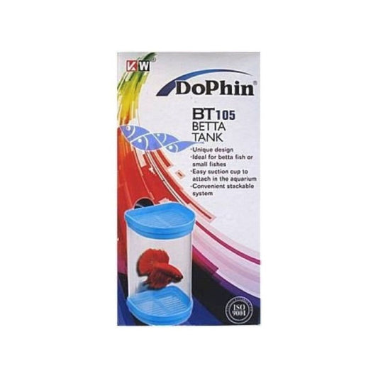 KW Zone Dophin Betta Tank BT 105 - 5.2Lx3.5Wx2.5D