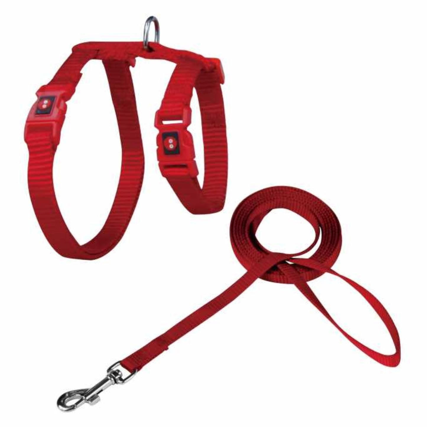 Doco Signature Cat Harness & Leash Red DCAT201+1072 - XS