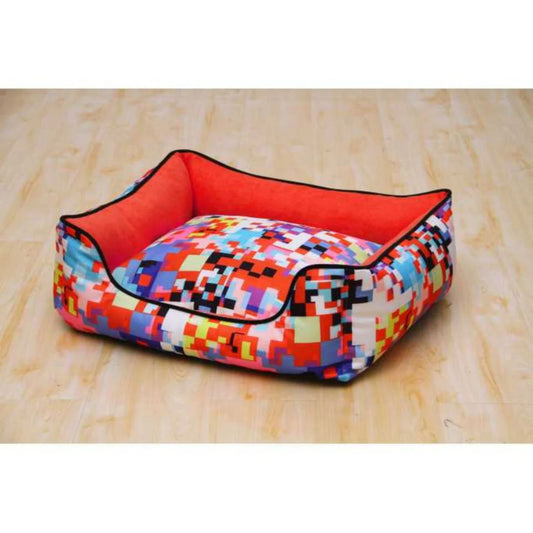 Catry Dog & Cat Printed Cushion - 70x60x18cm