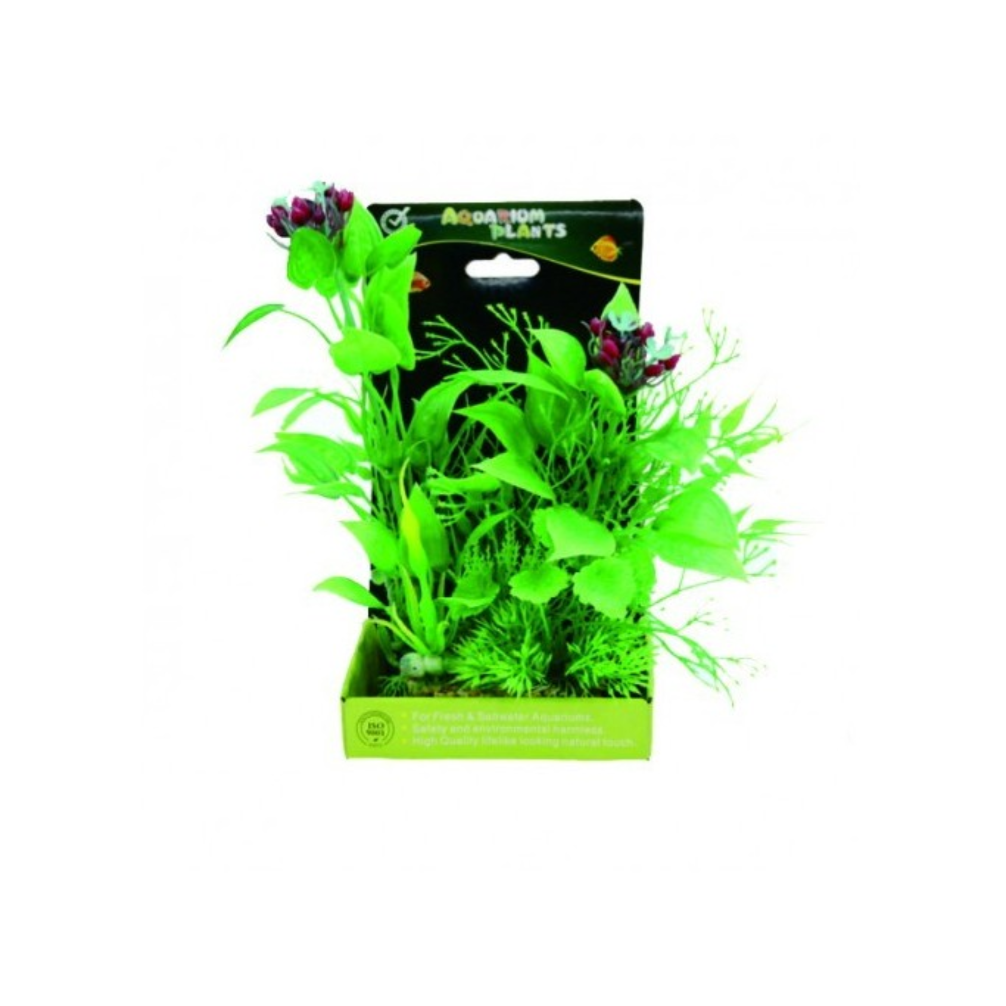 Yusee Aquarium Decoration Artificial Plant - 22 x 12.7cm