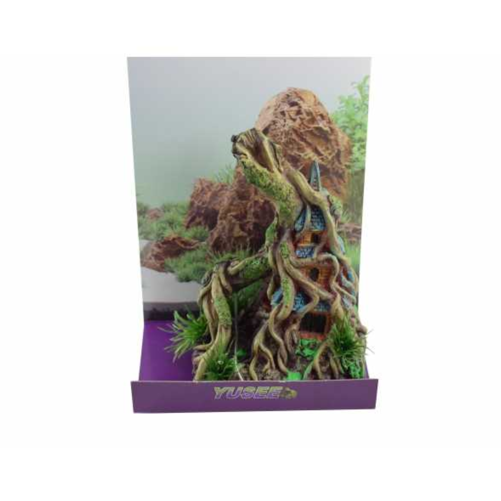 Yusee Aquarium Decoration - 10.5x8x13.5 cm