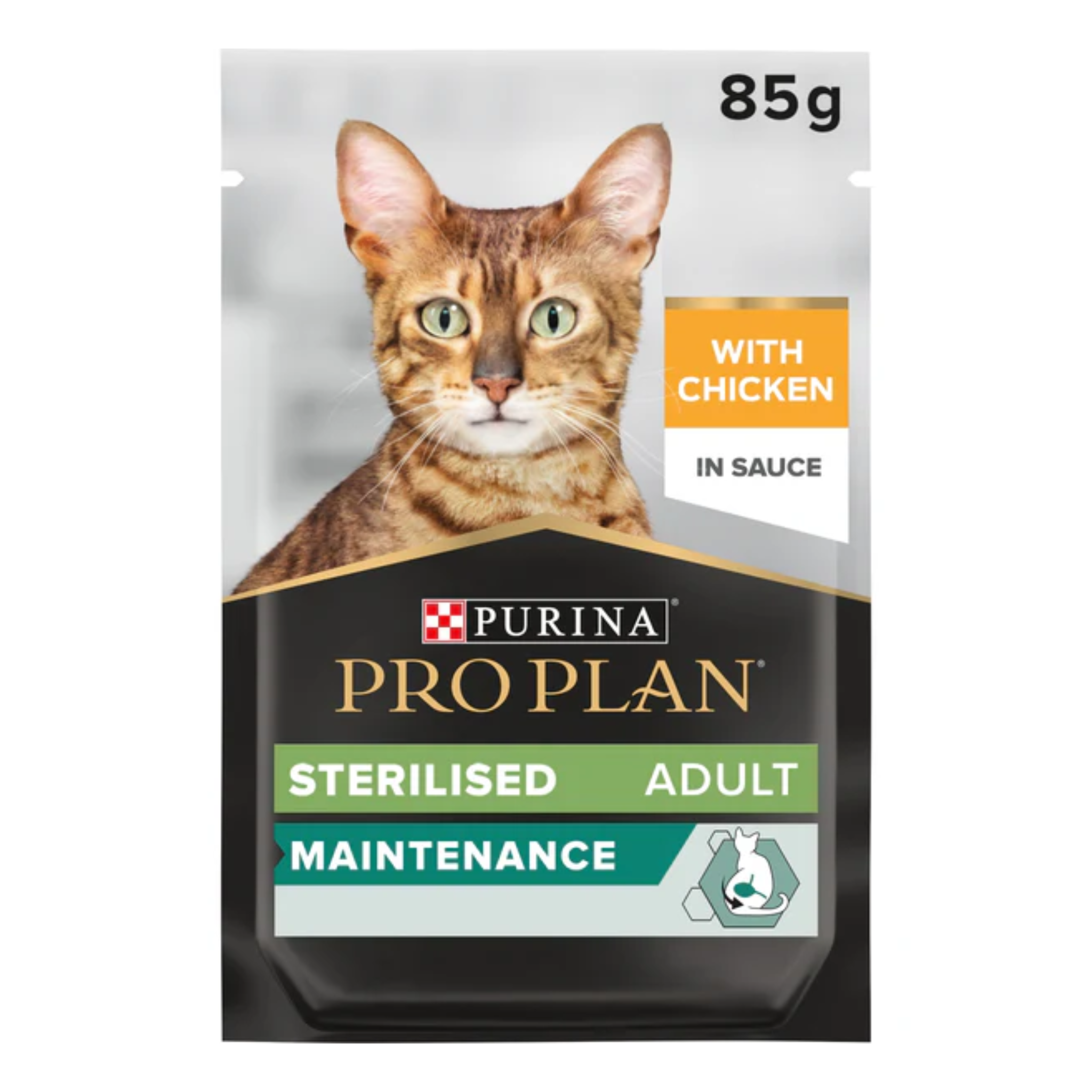 Purina Pro Plan Nutri Savour Wet Food with Chicken in Gravy for Sterilized Adult Cats