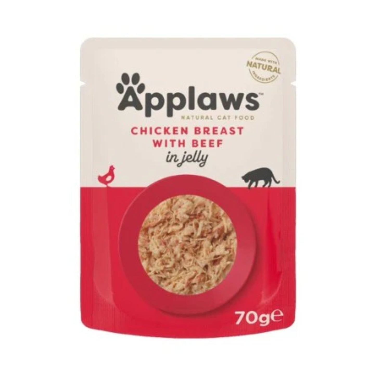 Applaws Chicken Breast With Beef In Jelly Cat Wet Food - 70g