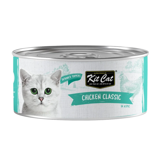 Kit Cat Deboned Chicken Classic Wet Food For Cat - 80g