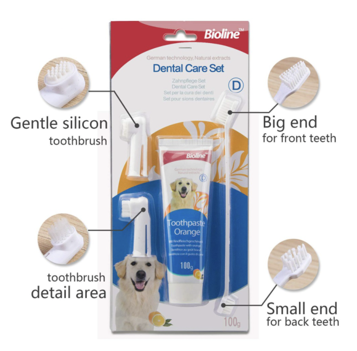 Bioline Dental Care Set 100g  Mint Flavor Oral Hygiene Kit