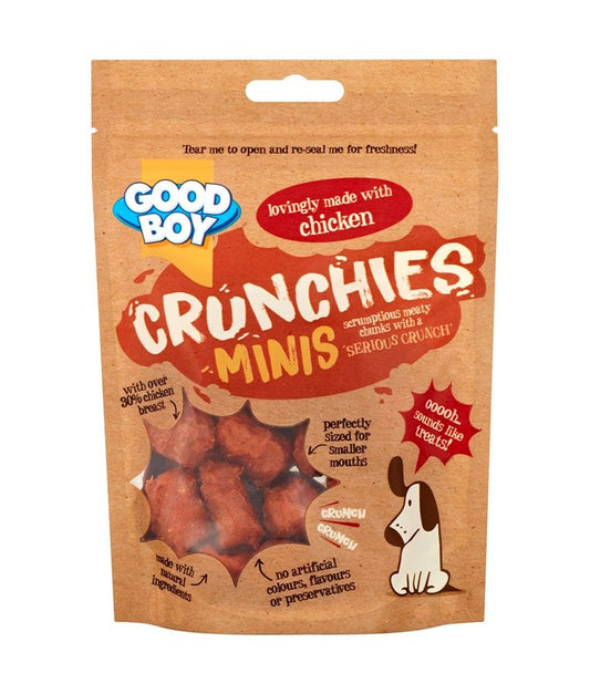 Armitage Good Boy Crunchies Mini Chicken Dog Treats ‚ 60g