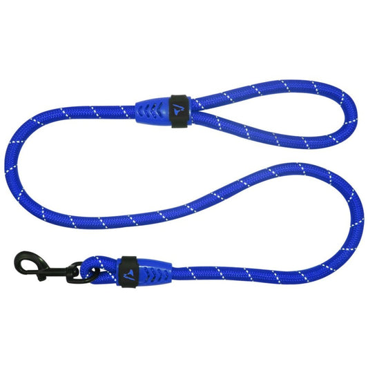 Doco Reflective Rope Leash With Plastic Encased Handle Loop (1/2 Width) - 4Ft