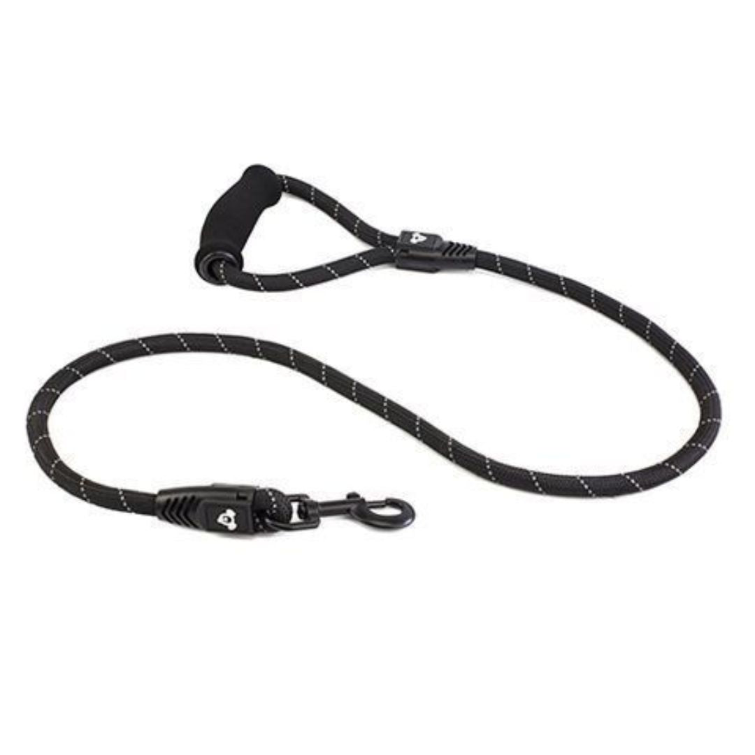 Doco 5Ft Reflective Rope Leash With Click & Lock Snap - DCROPE5060