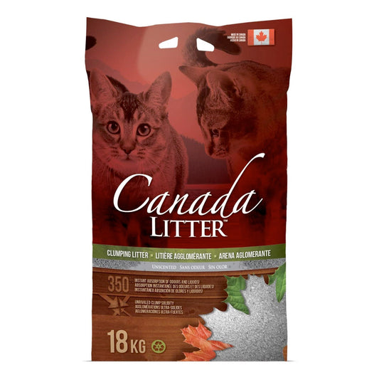 Canada Cat Litter Clumping Unscented 18Kg