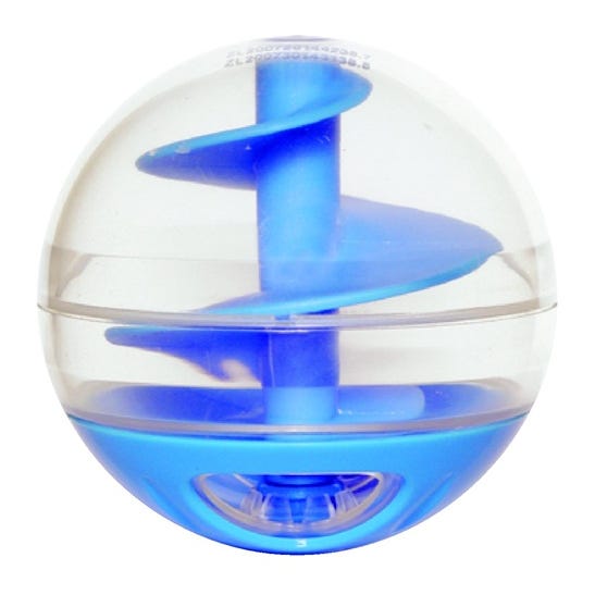Duvo Cat Treat Ball With Sisal Blue - Cat Toycolor: Blue