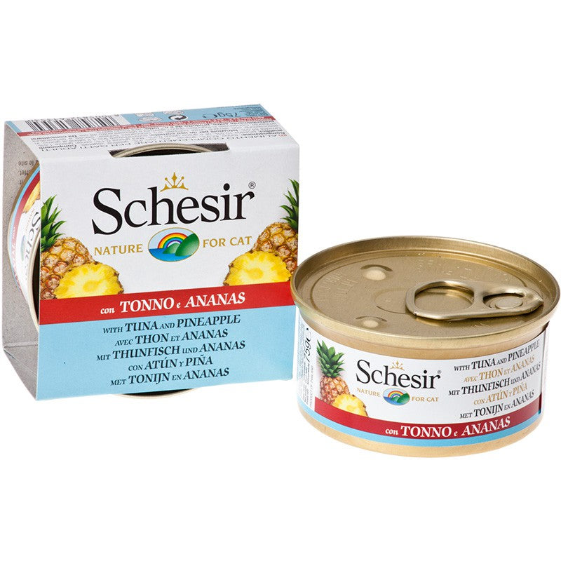 Schesir Cat Wet Food-Tuna With Pineappleweight: 75G