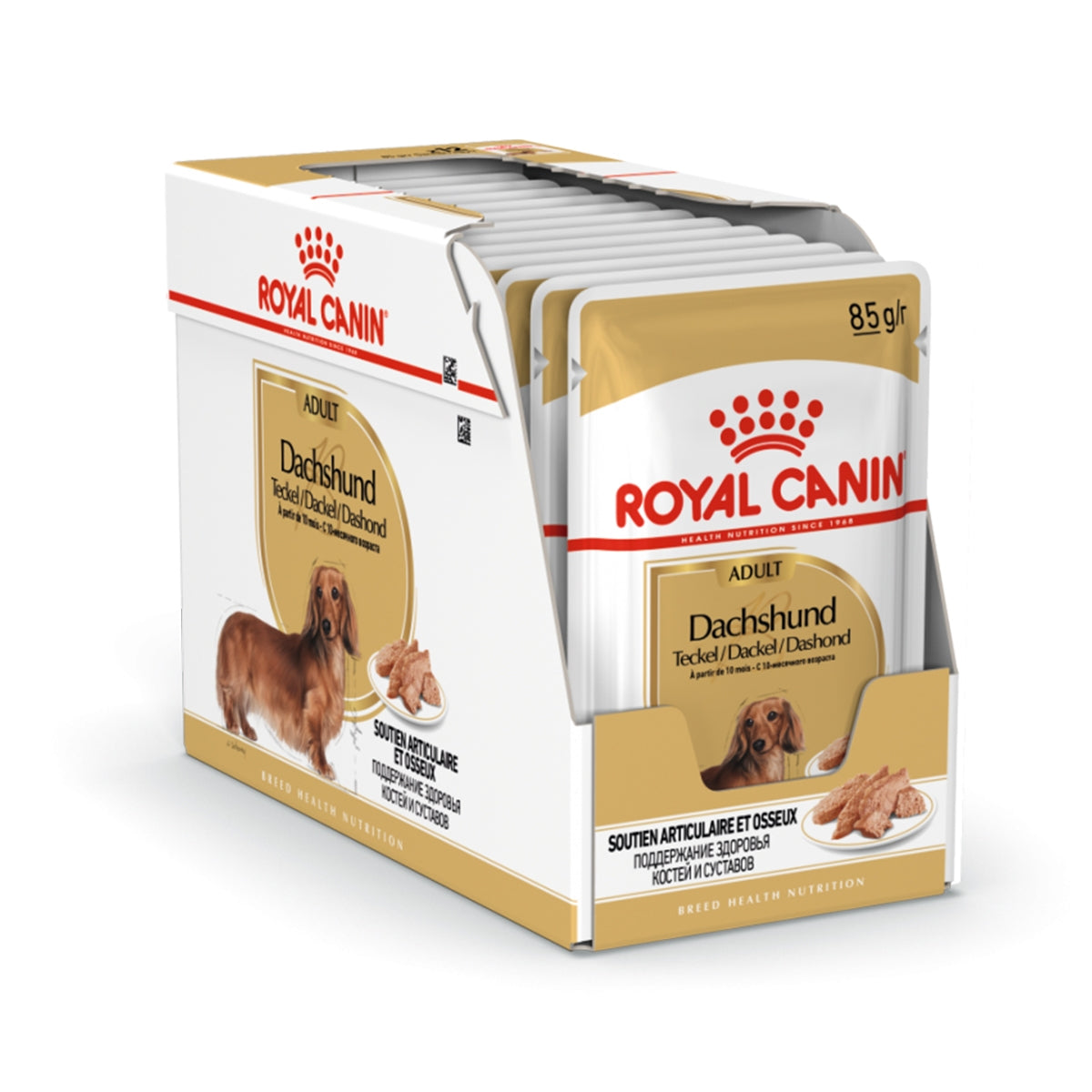 Royal Canin Breed Health Nutrition Dachshund Adult Wet Food 85g