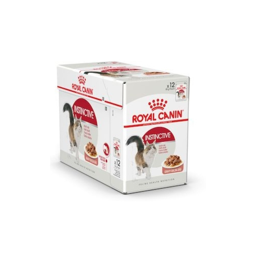 Royal Canin Feline Health Nutrition Instinctive Adult Cats Gravy WET FOOD
