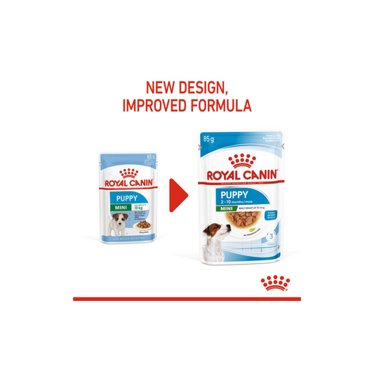Royal Canin Size Health Nutrition Mini Puppy (WET FOOD - Pouches 85g)