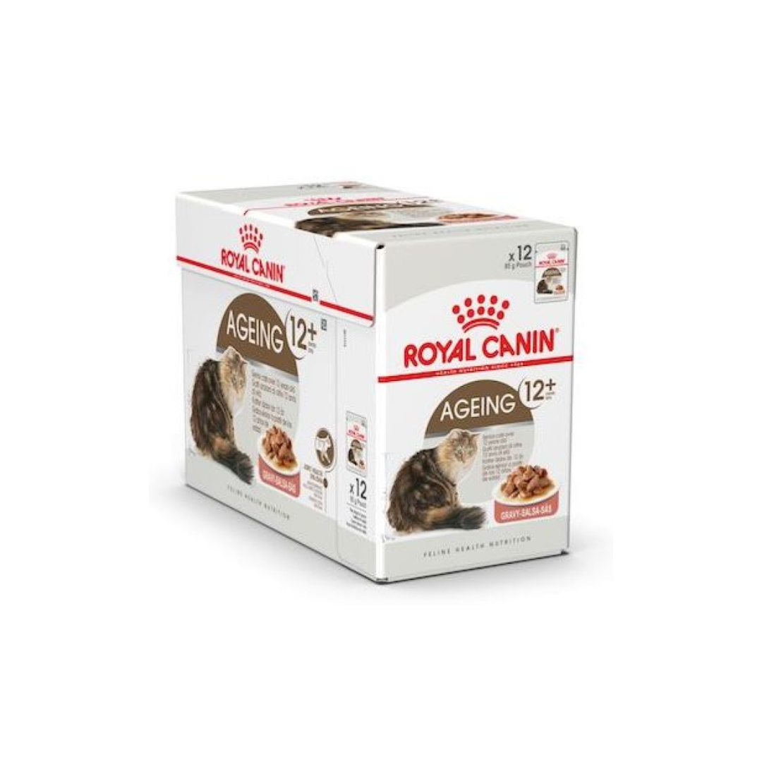 Royal Canin Feline Health Nutrition Ageing 12+ Gravy WET FOOD