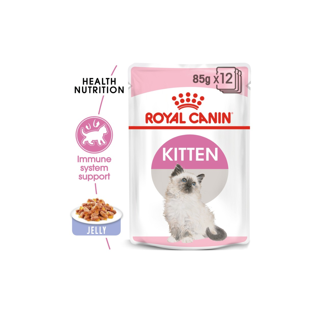 Royal Canin Feline Health Nutrition Kitten Jelly (WET FOOD )