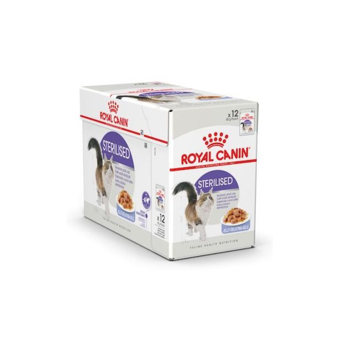 Royal Canin Feline Health Nutrition Sterilised Jelly (WET FOOD)