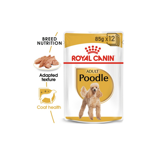 Royal Canin Breed Health Nutrition Poodle Adult (WET FOOD - Pouches 85g)