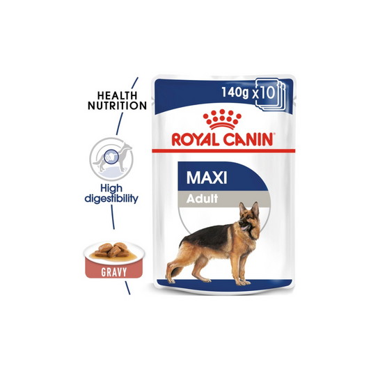 Royal Canin Health Nutrition Maxi Adult (WET FOOD - Pouches 140g)