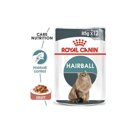 Royal Canin Feline Care Nutrition Hairball Gravy (WET FOOD )