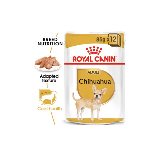 Royal Canin Breed Health Nutrition Chihuahua Adult (WET FOOD - Pouches 85g)