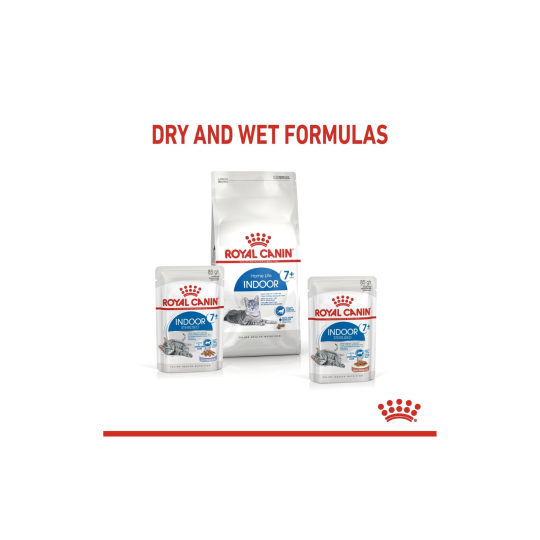 Royal Canin Feline Health Nutrition Indoor 7+ Jelly (WET FOOD)