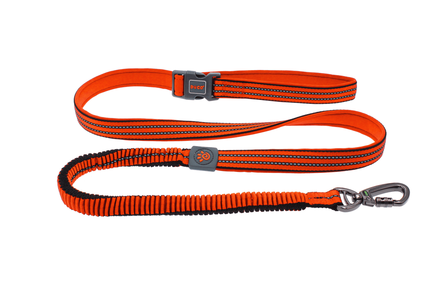 Doco Vario Easy Snap Bungee Leash - 6Ft (Dcv2072)Color: Orange, Sizes: L