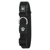 Doco Puffy Mesh Dog Collar - XL / Black